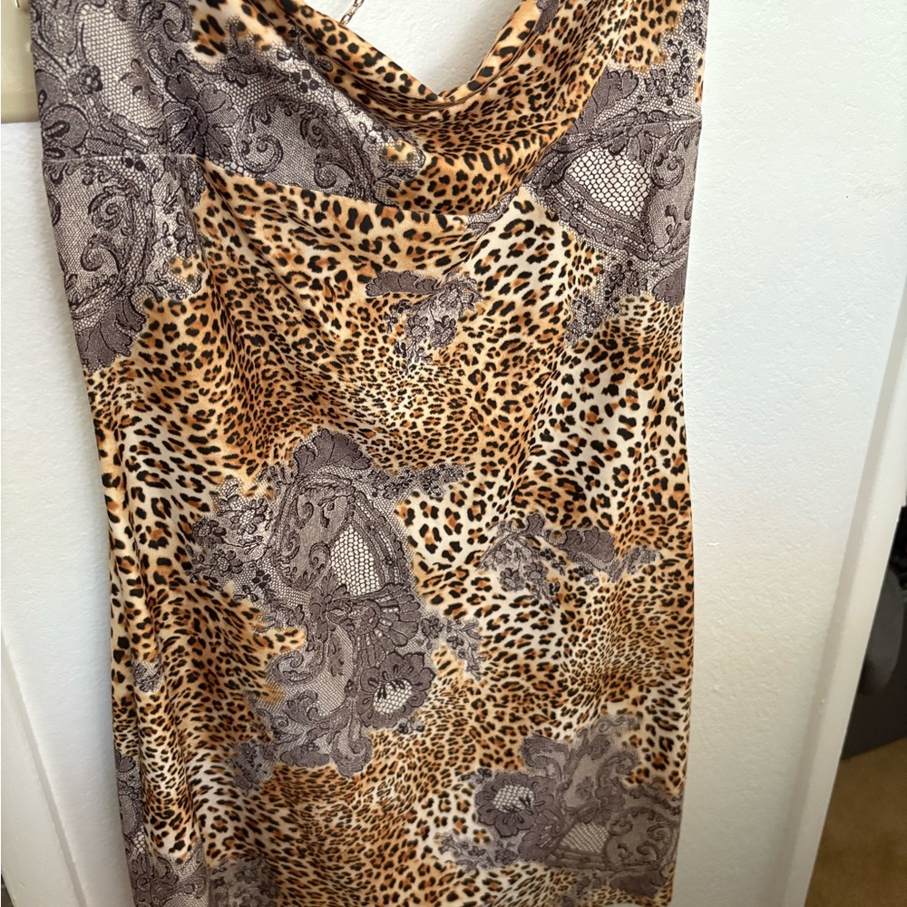 Frederick's of Hollywood Leopard Print Dress